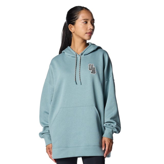 /レディス/UA RIVAL FLEECE TUNIC HOODIE （Serpentine /  /）