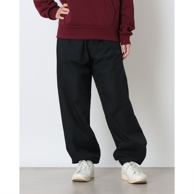 レディース ウインドパンツ UAトリコット ライナー ウーブン パンツ 6016808 （Black /  /）