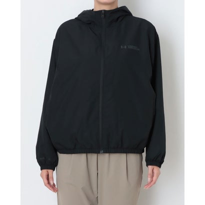 レディース ウインドジャケット UAトリコットライナー ウーブン ジャケット 6021395 （Black /  /）｜詳細画像