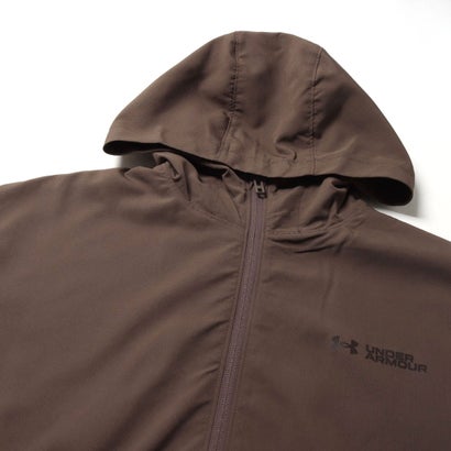 アンダーアーマー UNDER ARMOUR レディース ウインドジャケット UAトリコットライナー ウーブン ジャケット 6021395 （Peppercorn /  /）｜詳細画像