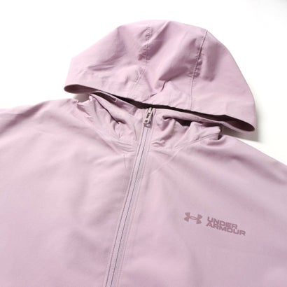 アンダーアーマー UNDER ARMOUR レディース ウインドジャケット UAトリコットライナー ウーブン ジャケット 6021395 （Mauve Pink /  /）｜詳細画像