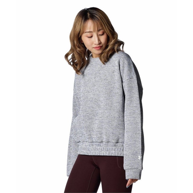 /レディス/F24 UA TECH SWEATER CREW （Summit White /  /）