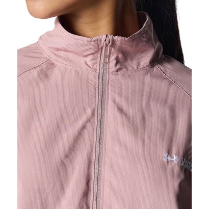アンダーアーマー UNDER ARMOUR アンダーアーマー/レディス/UA TRICOT LINER WOVEN HOODIE （Tourmaline Pink /  /）｜詳細画像