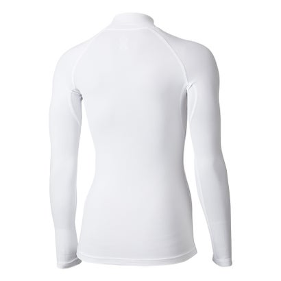アンダーアーマー UNDER ARMOUR アンダーアーマー/レディス/UA W HG Comp LS Mock （White /  / Halo Gray）｜詳細画像