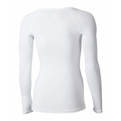 アンダーアーマー UNDER ARMOUR アンダーアーマー/レディス/F24 UA W HG Comp LS Crew （White /  / Halo Gray）｜詳細画像