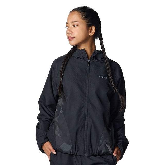 /レディス/UA TRICOT WOVEN PRINT （Black /  /）