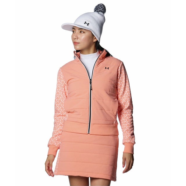 /レディス/UA W Drive Pro Hyb Jacket （Flare Orange /  / Black）