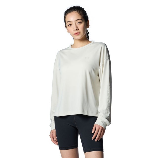/レディス/F24 UA TECH LS （Summit White /  /）