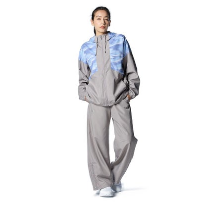 アンダーアーマー UNDER ARMOUR アンダーアーマー/レディス/F24 UA MESH WOVEN FZ HOODIE （Tetra Gray /  /）｜詳細画像