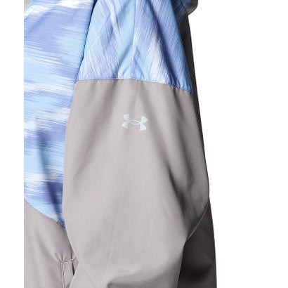 アンダーアーマー UNDER ARMOUR アンダーアーマー/レディス/F24 UA MESH WOVEN FZ HOODIE （Tetra Gray /  /）｜詳細画像