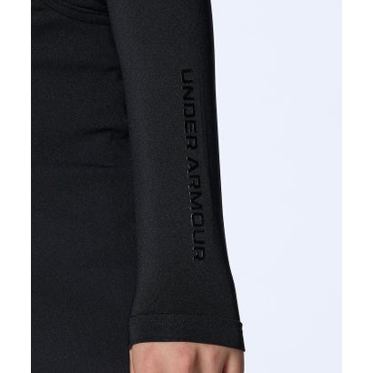 アンダーアーマー UNDER ARMOUR アンダーアーマー/レディス/UA W HG Comp LS Mock （Black /  / Mod Gray）｜詳細画像