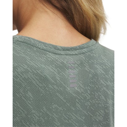 アンダーアーマー UNDER ARMOUR アンダーアーマー/レディス/UA Launch Camo Shortsleeve （Silica Green /  / Reflective）｜詳細画像