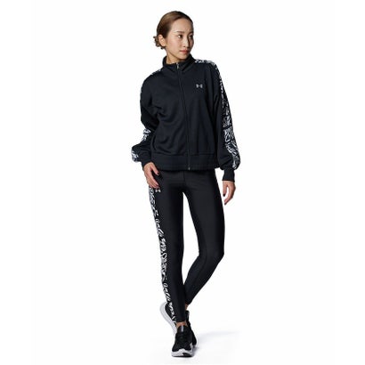 アンダーアーマー UNDER ARMOUR アンダーアーマー/レディス/UA TRACK JERSEY WOVEN FULL ZIP HOODIE （Black / /）｜詳細画像