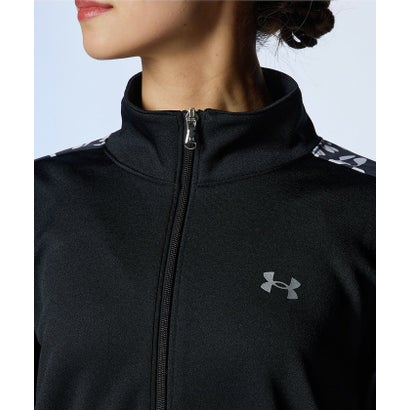 アンダーアーマー UNDER ARMOUR アンダーアーマー/レディス/UA TRACK JERSEY WOVEN FULL ZIP HOODIE （Black / /）｜詳細画像