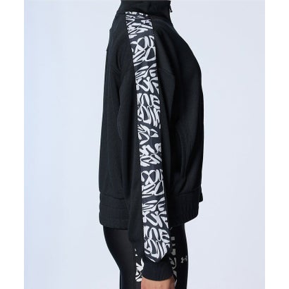 アンダーアーマー UNDER ARMOUR アンダーアーマー/レディス/UA TRACK JERSEY WOVEN FULL ZIP HOODIE （Black / /）｜詳細画像
