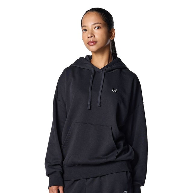 /レディス/UA RIVAL FLEECE OVERSIZED PULLOVER HOODIE （Black /  /）