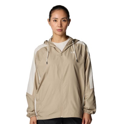 アンダーアーマー/レディス/UA MESH LINER WOVEN HOODIE （City Khaki /  /）｜詳細画像