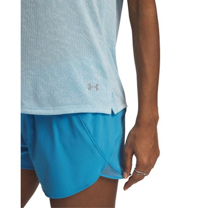 アンダーアーマー UNDER ARMOUR アンダーアーマー/レディス/UA Launch Camo Shortsleeve （Stream /  / Reflective）｜詳細画像