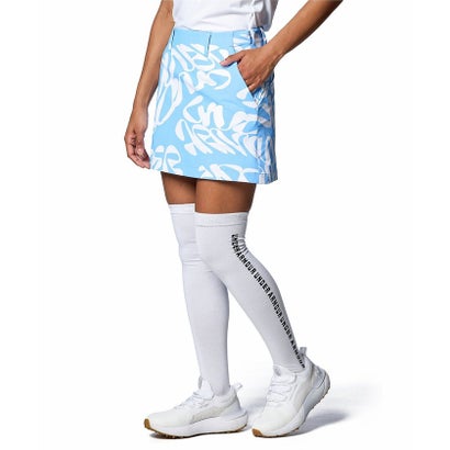アンダーアーマー UNDER ARMOUR アンダーアーマー/レディス/UA Iso-chill Wordmark Skirt （Carolina Blue / White / White）｜詳細画像