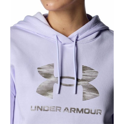 アンダーアーマー/レディス/UA RIVAL FLEECE PRINTED HD （Salt Purple /  /）｜詳細画像