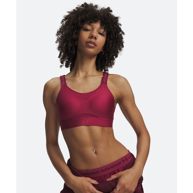 /レディス/UA INFINITY HIGH 2.0 BRA （Claret /  / Claret）