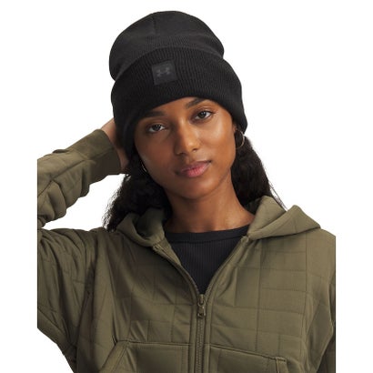 アンダーアーマー/レディス/UA Halftime Beanie （Black / Black / Anthracite）｜詳細画像