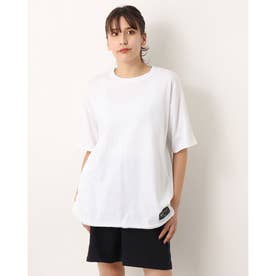 レディース 半袖Tシャツ UA Cotton Tunic Tee 1372735 （ホワイト）