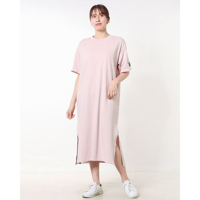 
                    レディース 半袖Tシャツ UA HEAVYWEIGHT DRESS SS 1378630 （Dash Pink /  /）