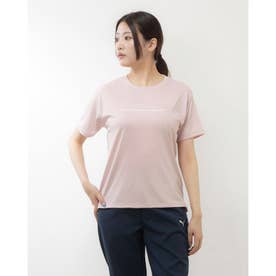 レディース 半袖機能Tシャツ UAテック ボックス ワードマーク ショートスリーブTシャツ 1385479 （Retro Pink /  /）