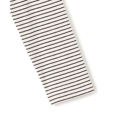 【抗菌防臭/洗える】コットンカシミヤ クルーネックカットソー （チャコール）｜詳細画像