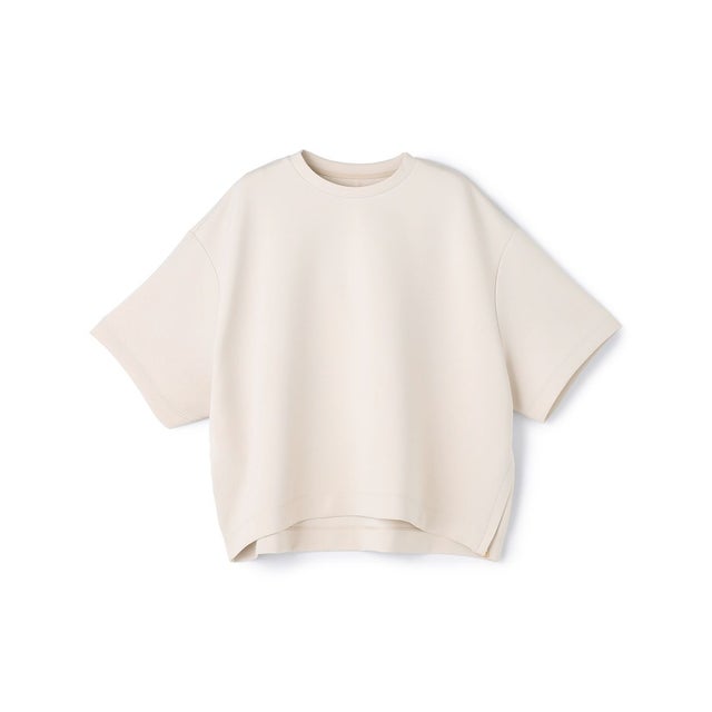 BEAUTY FORM JERSEY light サイドZIP プルオーバー （グレージュ）