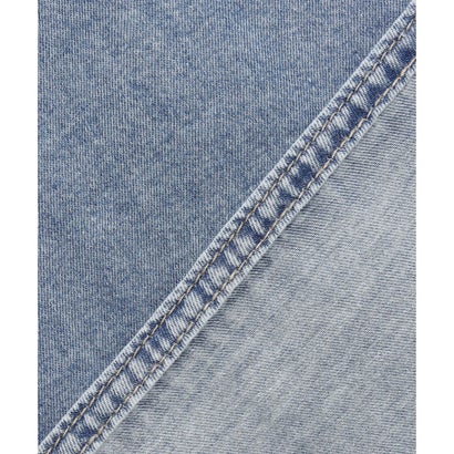 UNFILO DENIM クロップドシャツ （ライトブルー）｜詳細画像