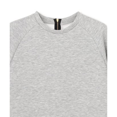 【WEB限定カラー】BEAUTY FORM JERSEY バックZIP プルオーバー （グレー）｜詳細画像
