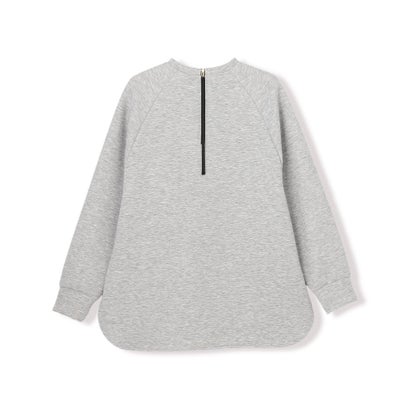 【WEB限定カラー】BEAUTY FORM JERSEY バックZIP プルオーバー （グレー）｜詳細画像