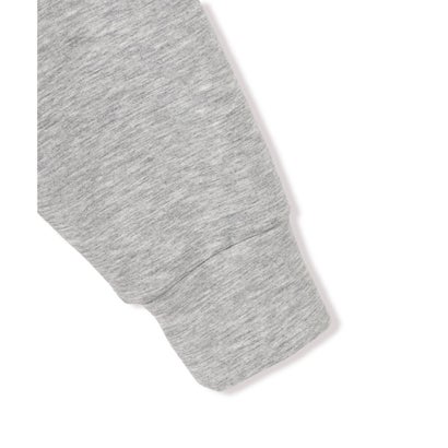 【WEB限定カラー】BEAUTY FORM JERSEY バックZIP プルオーバー （チャコール）｜詳細画像
