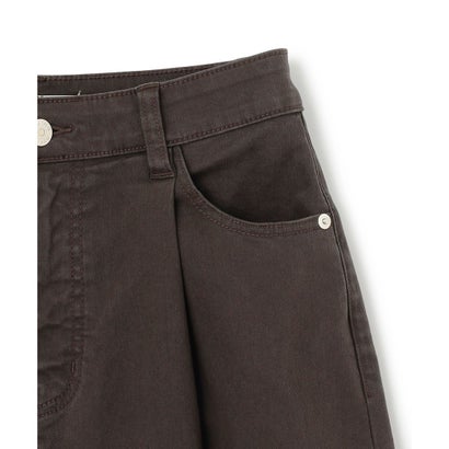 【一部店舗限定】UNFILO DENIM タックワイド （チャコールブラウン）｜詳細画像