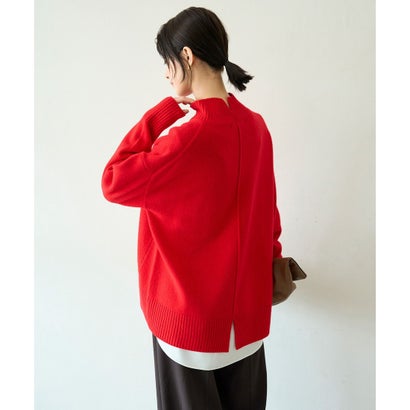 カシミヤブレンド ハイネックニット （[NEW]モカ）｜詳細画像