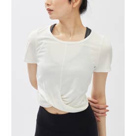 CROSSED SS TOP （WHITE）
