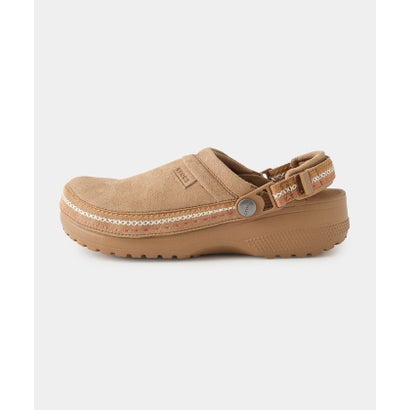 CROCS CRAFTEDVEGAN SUEDE STITCH （ベージュ）｜詳細画像