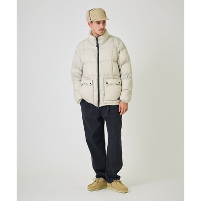 Basiquenti Quilting Short Flap Cap （ベージュ）｜詳細画像