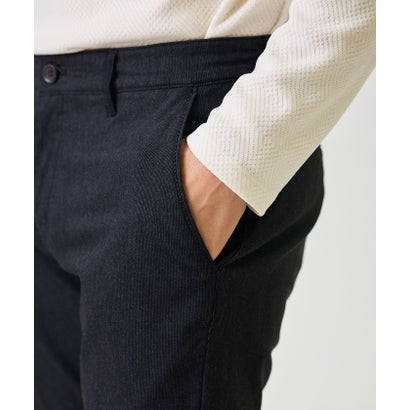 ハケメスーパーストレッチスリムテーパードパンツ （チャコールグレー）｜詳細画像