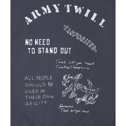 ARMY TWILL Crew Neck Sweat_Print （生成）｜詳細画像