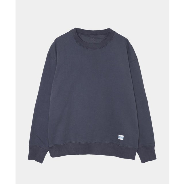 ARMY TWILL Crew Neck Sweat_Print （チャコールグレー）