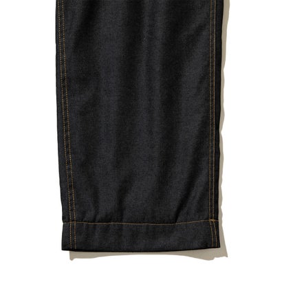 ユニフォームアウトドアスタンダード UNFRM OUTDOOR STANDARD ライトウェイト テックデニム ワイド ベイカーパンツ（LIGHTWEIGHT TECH DENIM WIDE BAKER PANTS） （BLACK INDIGO）｜詳細画像