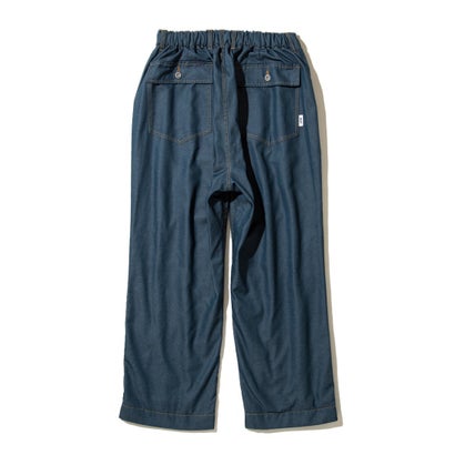 ユニフォームアウトドアスタンダード UNFRM OUTDOOR STANDARD ライトウェイト テックデニム ワイド ベイカーパンツ（LIGHTWEIGHT TECH DENIM WIDE BAKER PANTS） （WASHED INDIGO）｜詳細画像