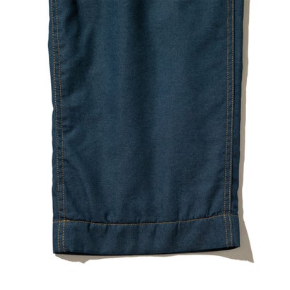 ユニフォームアウトドアスタンダード UNFRM OUTDOOR STANDARD ライトウェイト テックデニム ワイド ベイカーパンツ（LIGHTWEIGHT TECH DENIM WIDE BAKER PANTS） （WASHED INDIGO）｜詳細画像