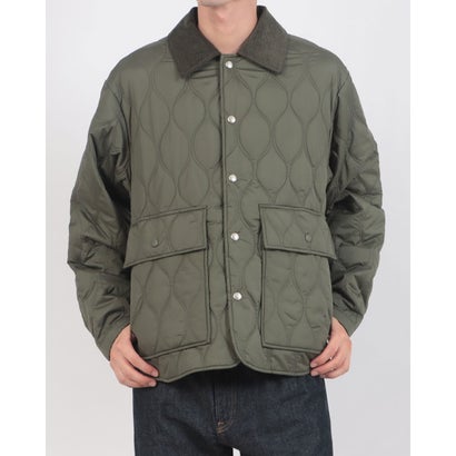 U2632523 QUILT HALF COAT （カーキ）｜詳細画像