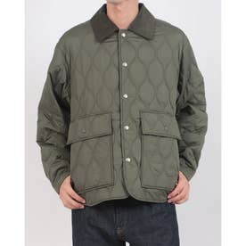 U2632523 QUILT HALF COAT （カーキ）