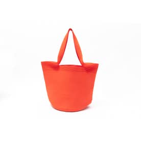 カバン 肩掛け 大きめバッグ 黒色 アプリコット オレンジ色 （Orange）