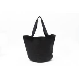 カバン 肩掛け 大きめバッグ 黒色 アプリコット オレンジ色 （Black）